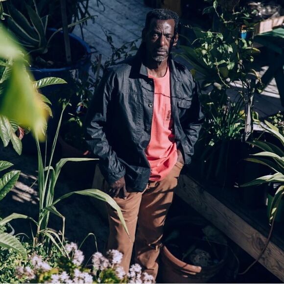 Taylor Stitch The Task Jacket waxed navy chore barn rain jacket mens S-XL - Picture 3 of 10